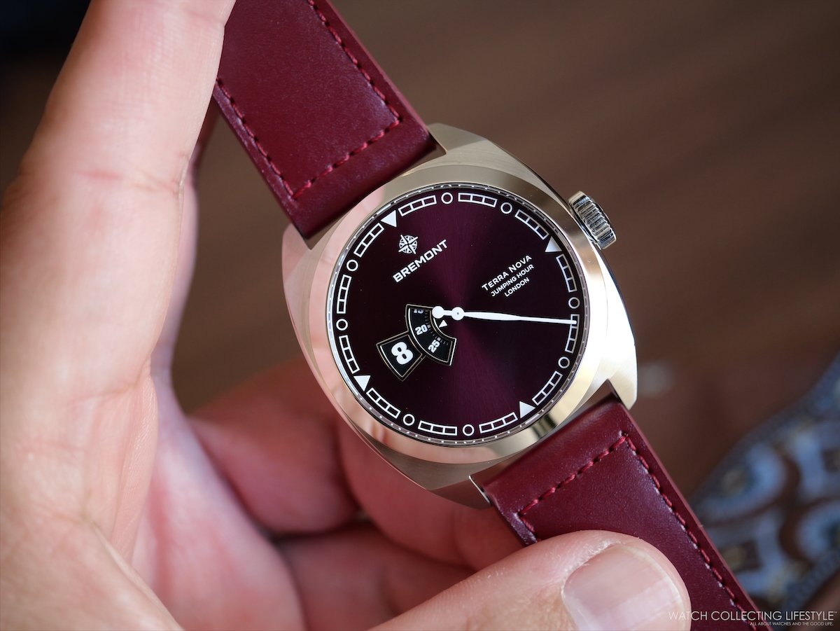 Toujours  Insider: Bremont Terra Nova 40.5 Jumping Hour Burgundy—The Talk of